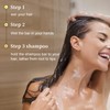 SAPHUS Argan Oil Bar Shampoo and Conditioner Set for Strengthening,