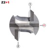 ENT Straight Cutter TC Shank (C) 12 mm, Diameter (A)