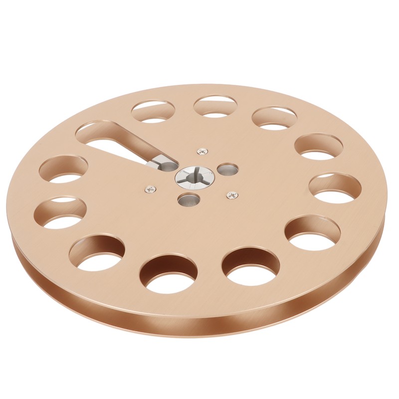 1/4 7 Inch Empty Tape Reel 11 Holes Universal Aluminum