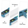 SHOWERORO Mini Backlight Level Ruler Balance Ruler Bubble Level High