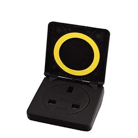 New Lon0167 250V 13A UK Waterproof Industrial Electrical Power Outlet Socket Receptacle(220V 13A U-_K Wasserdichte Steckdose für industrielle Steckdose