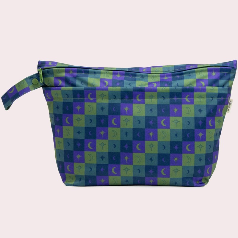 Econaps Big Wet Bag, Indigo Pinstripe