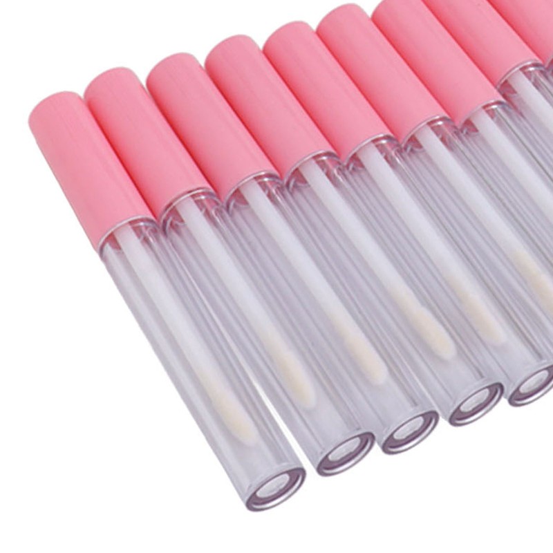 20pcs Empty Lip Gloss Tubes Containers Clear Mini Refillable Lip