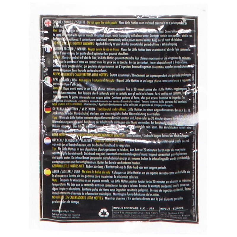 Little HOTTIES handwarmer Oranje, One Pair