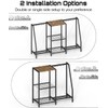 Mondazie Double-Side Gun Rack Stand, Vertical Rifle Display Holder with