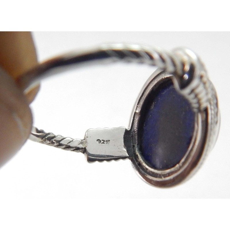 Myhealingworld - Anillo de plata de ley 925 maciza hecho