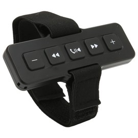 Bluetooth Buttons Remote Control for iOS and Android, Portable Touch Smartphone Controller, IPX4 Waterproof and Large Button, for Car Steering Wheel, Call, Audio and Camera