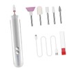 FOMIYES Nail Beauty Tool Manicure Drill Bits Set Ergonomic Handle