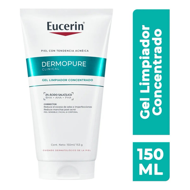 Eucerin DermoPure Gel Limpiador Concentrado 150 ml | Control de