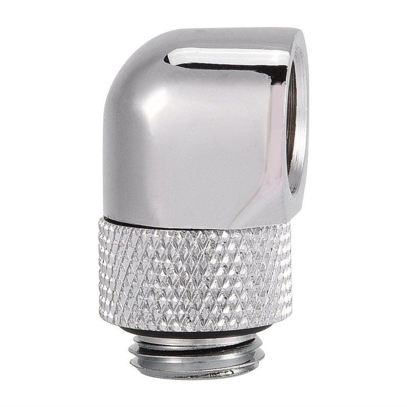 Richer-R Water Cooling Fitting, 90 Degrees PC Water Cooling Two-Touch