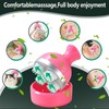 BENOBAZ Manual Scalp Massager, 4 Interchangeable Massage Heads, Handheld Head