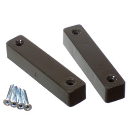 Door Contact - 5 Terminal for Burglar Alarm or Intruder Alarm, Professional Quality Brown Surface Contact.
