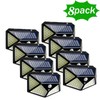 12-Pack Solar Motion Sensor Lights for Outdoor Security – 100-LED