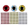 Wifreo 300PCS 3D Bionic Fish Eyes Fly Tying Material Lure