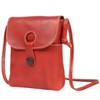StarrySpirit SLS3 Women's Shoulder Bag, Crossbody Leather, Lightweight, Smaller, deep-red