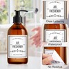 Waterproof Bottle Label Sticker Soap Dispenser Sticker for Bathroom Lotion