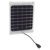 Solar Panel 10W USB Output Transparent Design Double Sided Power