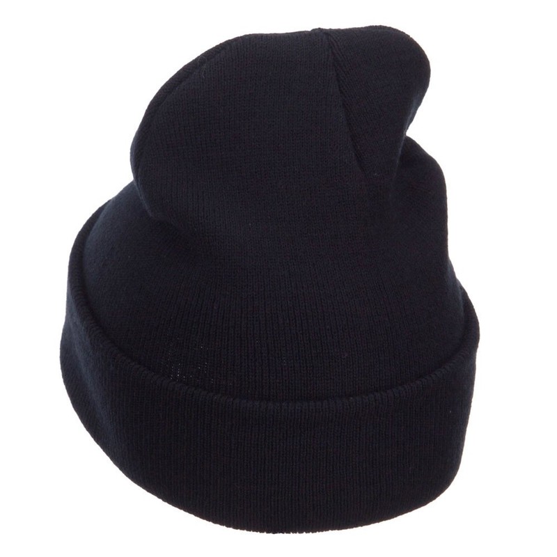 e4Hats.com Maine State Moose Embroidered Cuff Beanie - Black OSFM