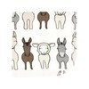 Hudson Baby Unisex Baby Flannel Washcloths, Farm Friends Cream 12Pk,