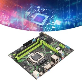 Heayzoki LGA 1155 Motherboard, Desktop Computer Motherboard, B75 HMPLUS LGA 1155 Slot 4 DDR3 6Gbps SATA M.2 NVME PCIe X16 VGA HD Output ATX Motherboard for Mining