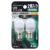 LDT1N-G-E12AS91-2 06-1931 Ohm Electric LED Jujube Night Light E12 Daylight White 2 Pack
