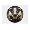 'Smiling Badger Cub' Temporary Tattoo - Water Resistant, Skin-Safe, Non-Toxic