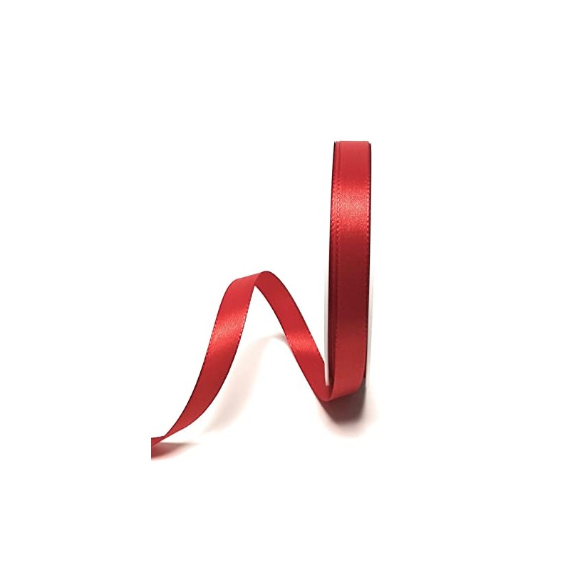 s.dekoda Taffeta Ribbon 50 m x 8 mm Red Decorative