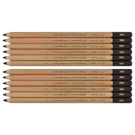 Koh-i-noor Gioconda - Dark Brown Sepia. 12 Pencils. 8804