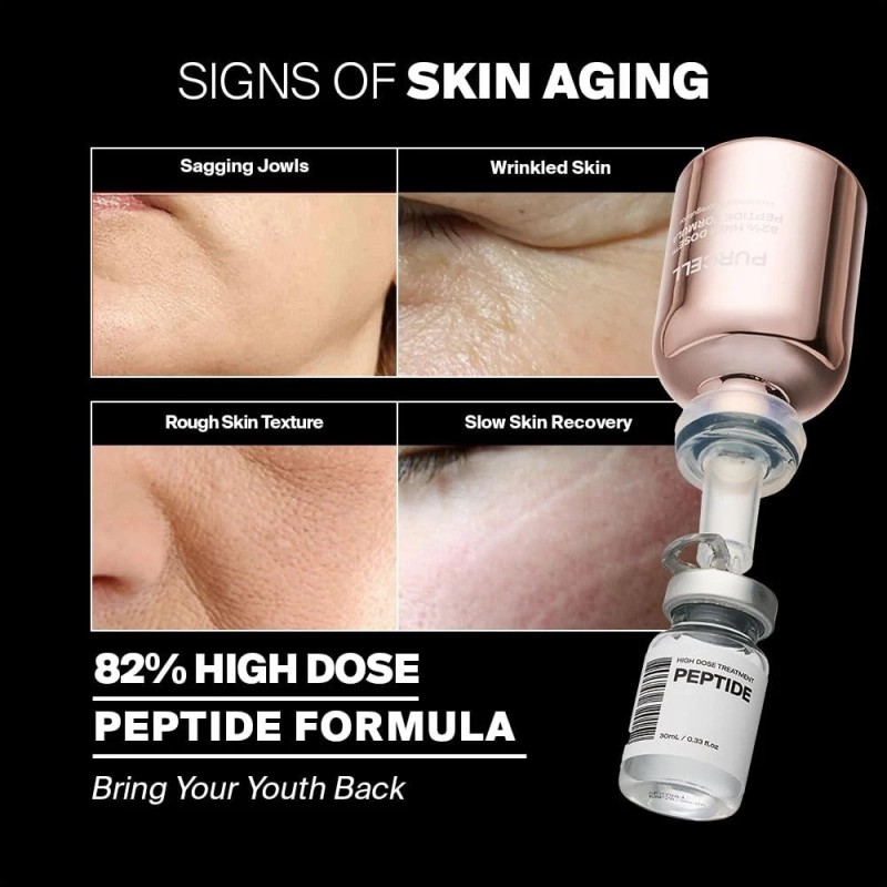 PURCELL 82% High Dose Peptide Formula 30ml – Anti-Aging Serum