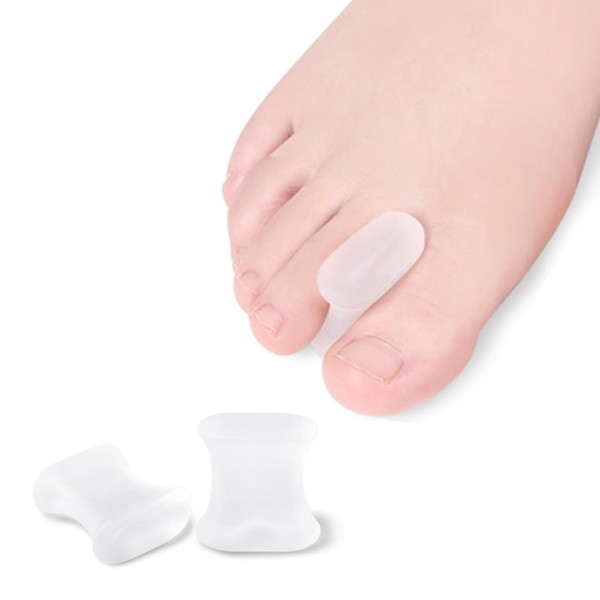 TEXSENDA Gel Toe Spacers 12-Pack – Soft Silicone Toe Separators