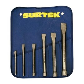 Surtek 117193 Juego de Cinceles, 6 Piezas