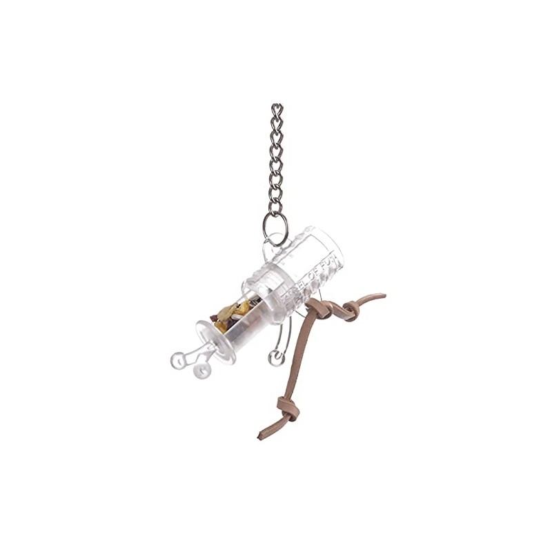 HappyBird Barrel of Fun Hideaway Toy