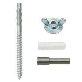 Aiwaiufu 25 Sets Hurricane Anchor Kits, for Fixing Shutter Panels, Storm Panels, Sliding Glass Doors, Plywood