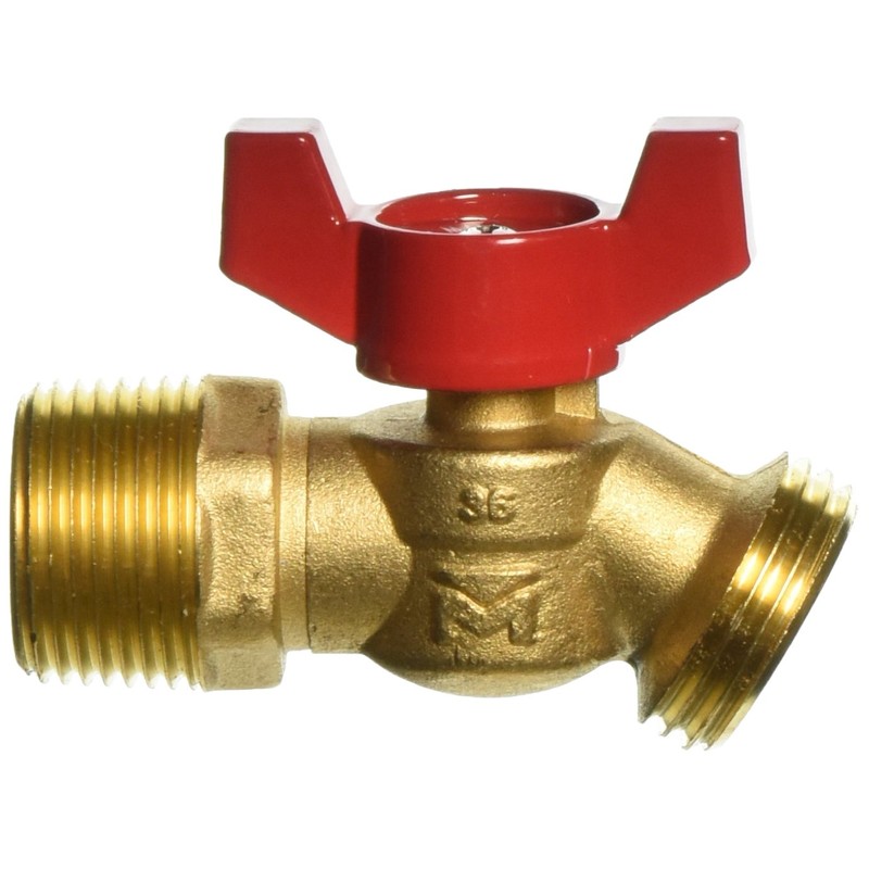 Mueller Industries 102-354HN No Kink Hose Bibb, 3/4-Inch