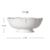 Juliska Berry & Thread Footed Fruit Bowl - Whitewash