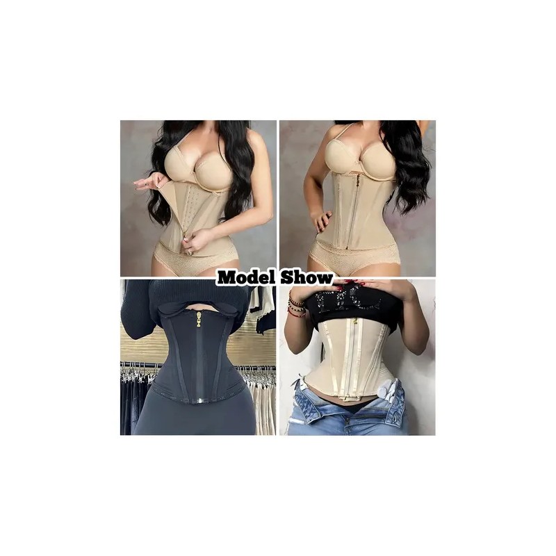 Faja Colombiana Reloj De Arena Cinturilla Extrema Para Mujer Color