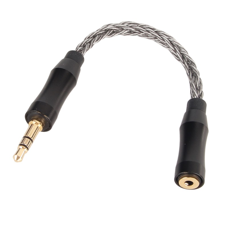 2.5mm to 3.5mm Sound Cable Female to Male Single Crystal