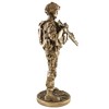YTC Metal Tone Reporting Detail Fighting Soldier with Gun Statue