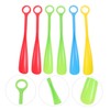 Baluue 6pcs Long Handle Shoe Horns Comfortable Grip Shoehorns for