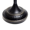 Elegant Designs LF2001-RBW 1 Light Torchiere Floor Lamp with Marbelized
