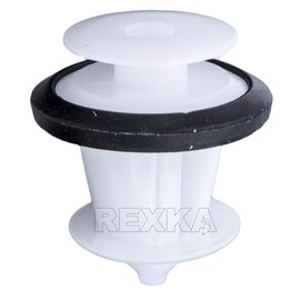 Rexka 30pcs Door Trim Panel Clips Retainer for 67773-0E020 Toyota Lexus Tacoma Avalon Camry C-HR Corolla Highlander Matrix Sienna