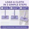 2 Pack Hands-Free Rotating Mini Mop for Wet & Dry