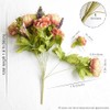 FiveSeasonStuff - Flores Artificiales Peonías de Seda y hortensias para