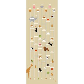 Hamamonyo Funny Tenugui, Animal Amidakuji