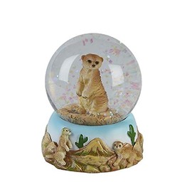 Ravensden Glitter Globe Meerkat Snow Globe Animal Animals Snow Globes Erdmann