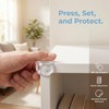 Clear Ball Silicone Corner Protectors 15 Pack Soft Edge Guard
