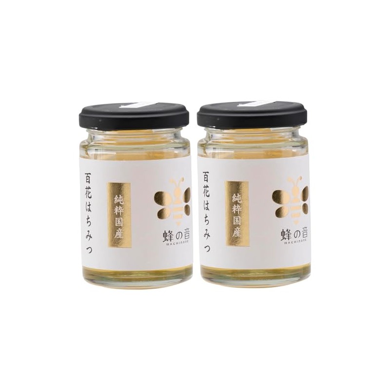 Bee Sound Japanese Hyakka Honey, 4.9 oz (140 g) x