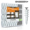 KURUI Kit de anclajes y tornillos para paneles de yeso