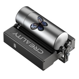 Creality Laser Rotary Roller, 360° Laser Engraver 7 Adjustment Diameters, Y-axis Rotary Module for Engraving Curved Surface Objects, Fit for Creality 5W 7.5W 10W 12W 22W 40W Laser Engraving Machine