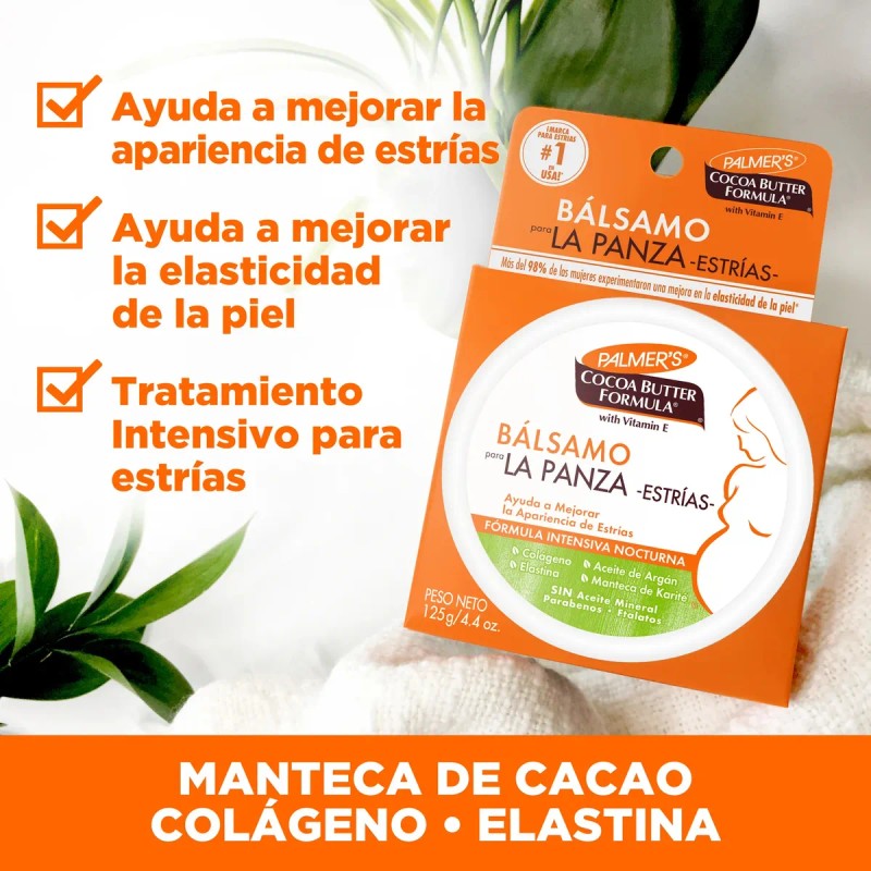 Palmer Balsamo Nocturno Panza Anti-estrías 125gr